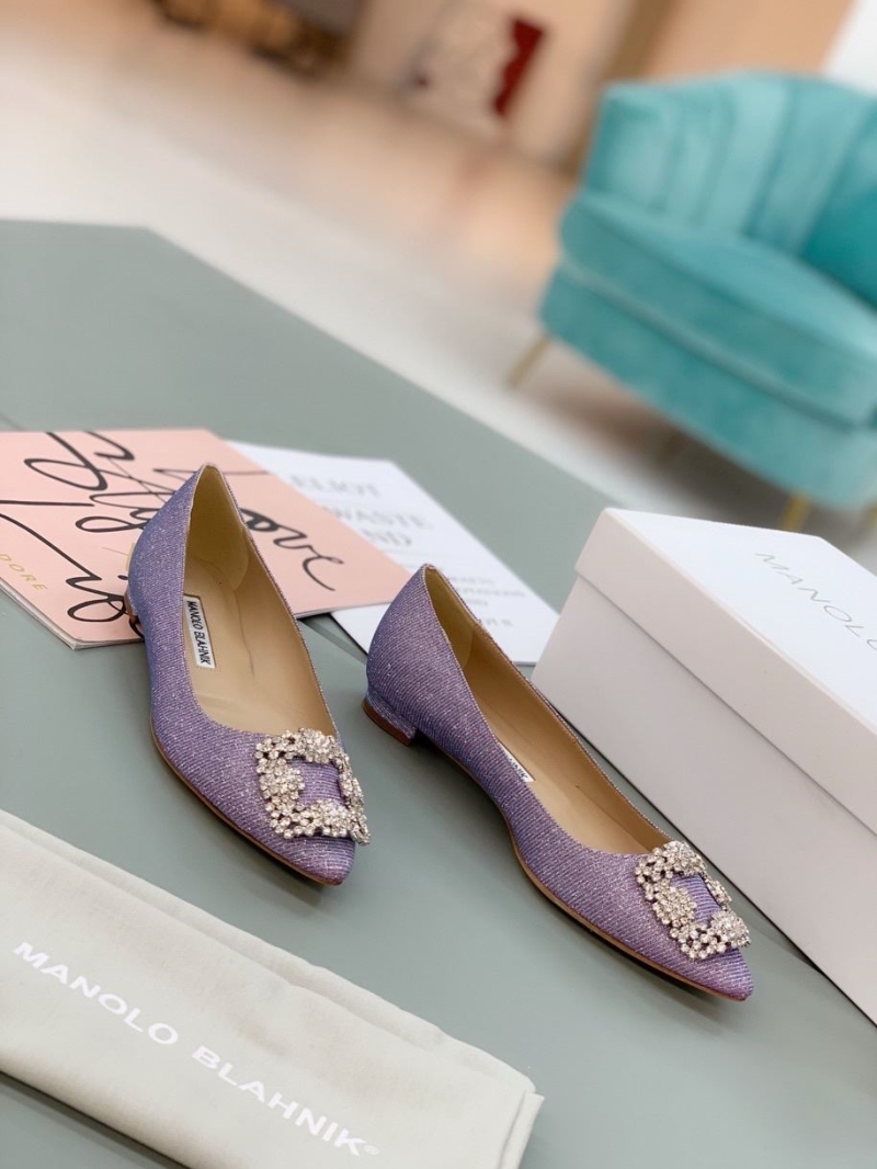 Manolo Blahnik flat shoes